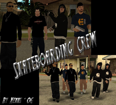 Skateboarding Crew